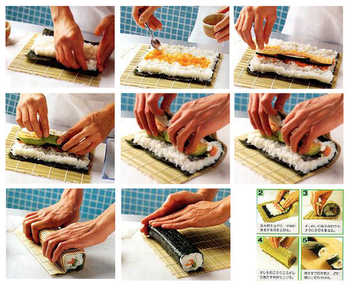 Как приготовить суши дома